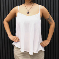Flowy Boho Camisole Top with Adjustable Straps