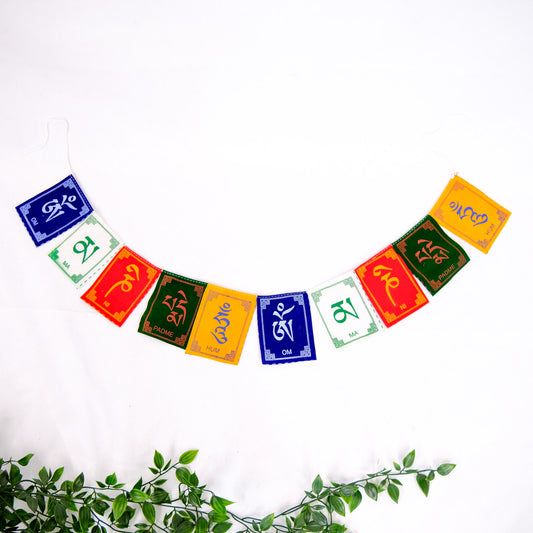 Small Handmade Tibetan Prayer Flags
