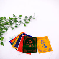 Small Handmade Tibetan Prayer Flags