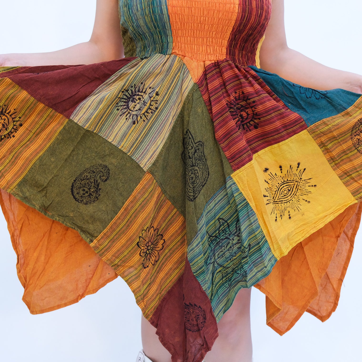 Patchwork Fairy Pixie Dress