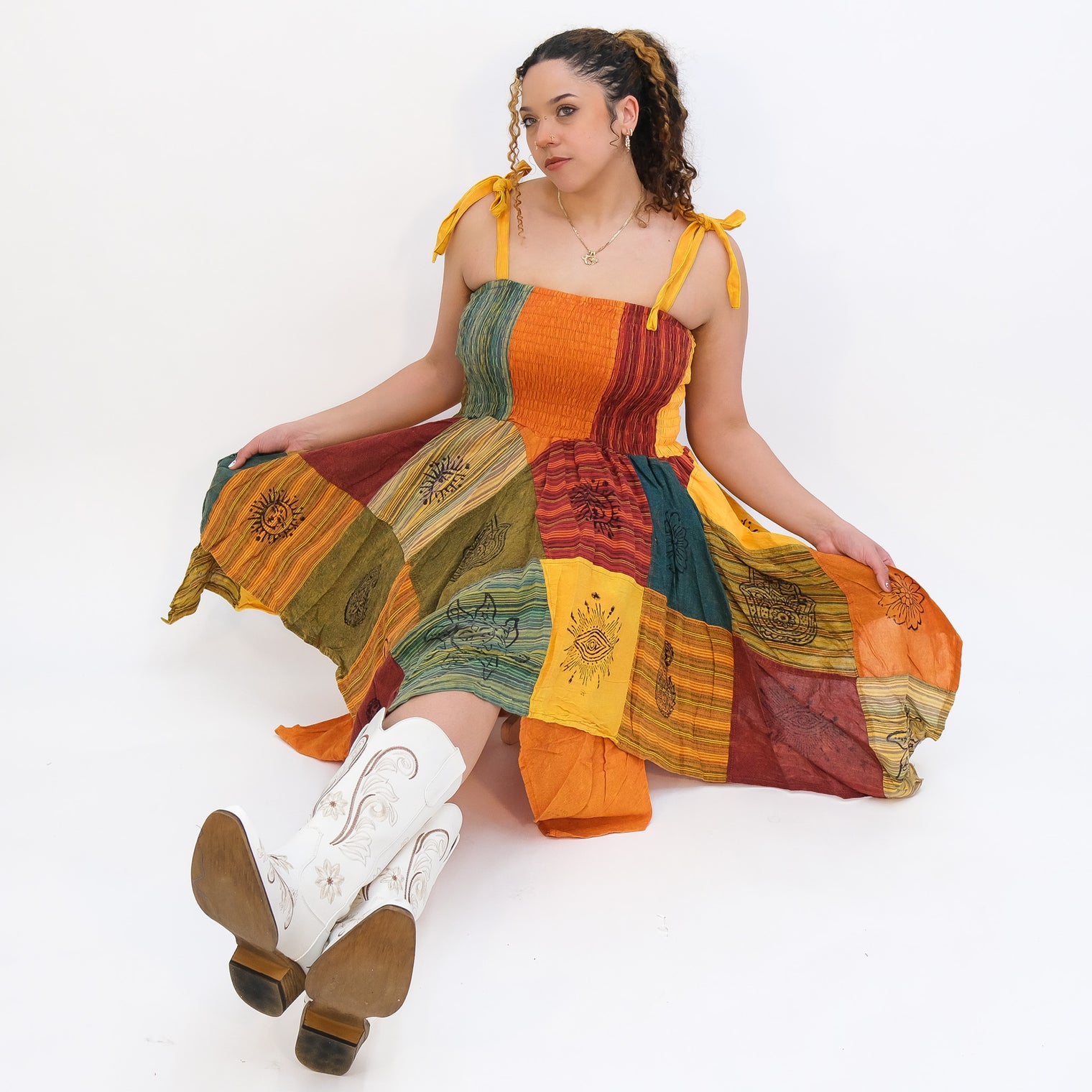 Patchwork Fairy Pixie Dress