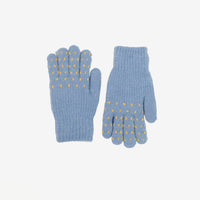 Kids Fleece Lined Knit Cat Design Gloves