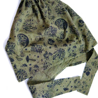 Mushroom/Celestial Halter Top