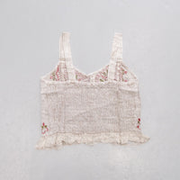 Earthy Embroidered Fairy Lace Top
