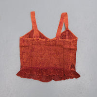 Earthy Embroidered Fairy Lace Top