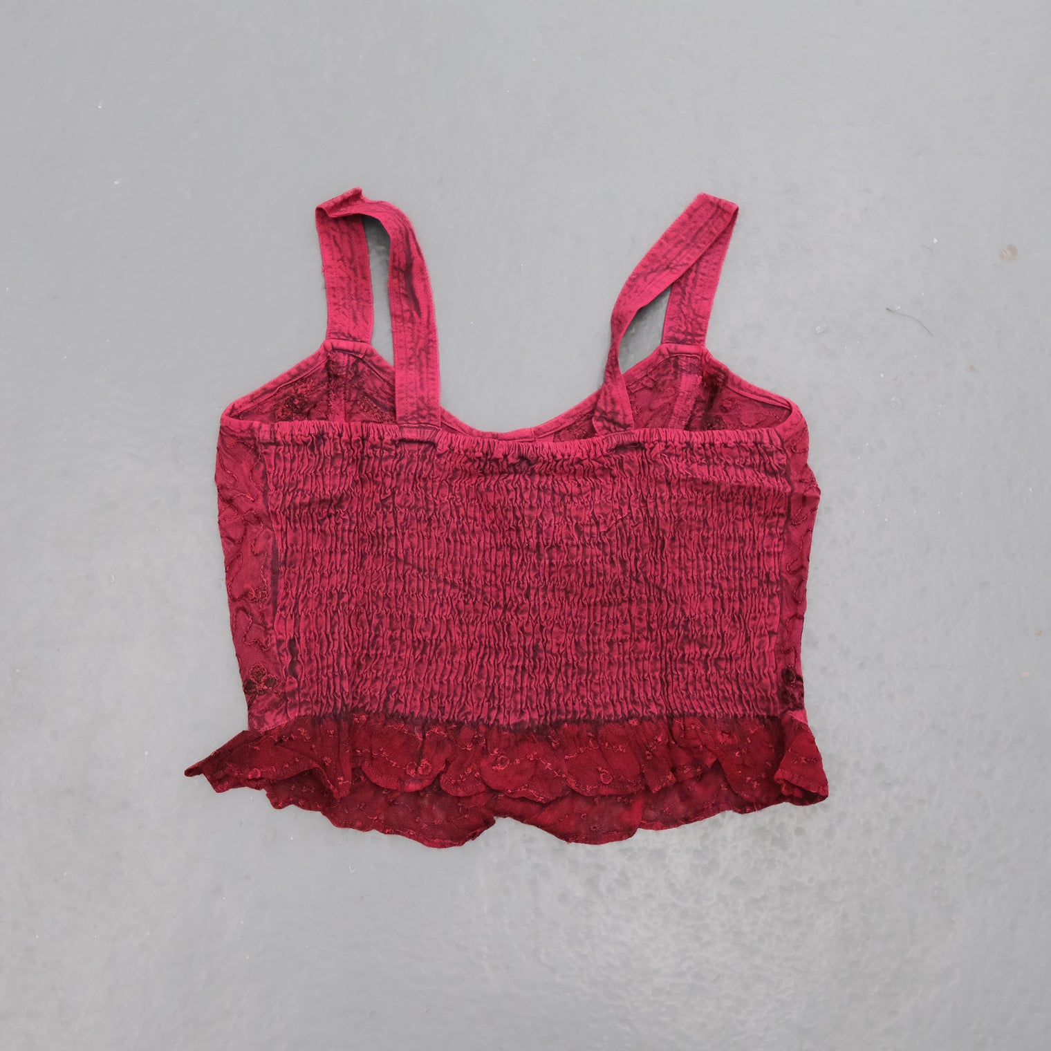 Earthy Embroidered Fairy Lace Top