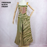 Kantha Boho Wide Leg  Jumpsuit