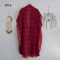 Embroidery Jacket with Pockets