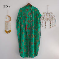 Embroidery Jacket with Pockets