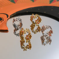 Boho Whimsy Adjustable Leaf Ring