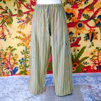 Multicolor Unisex Cotton Cargo Pants