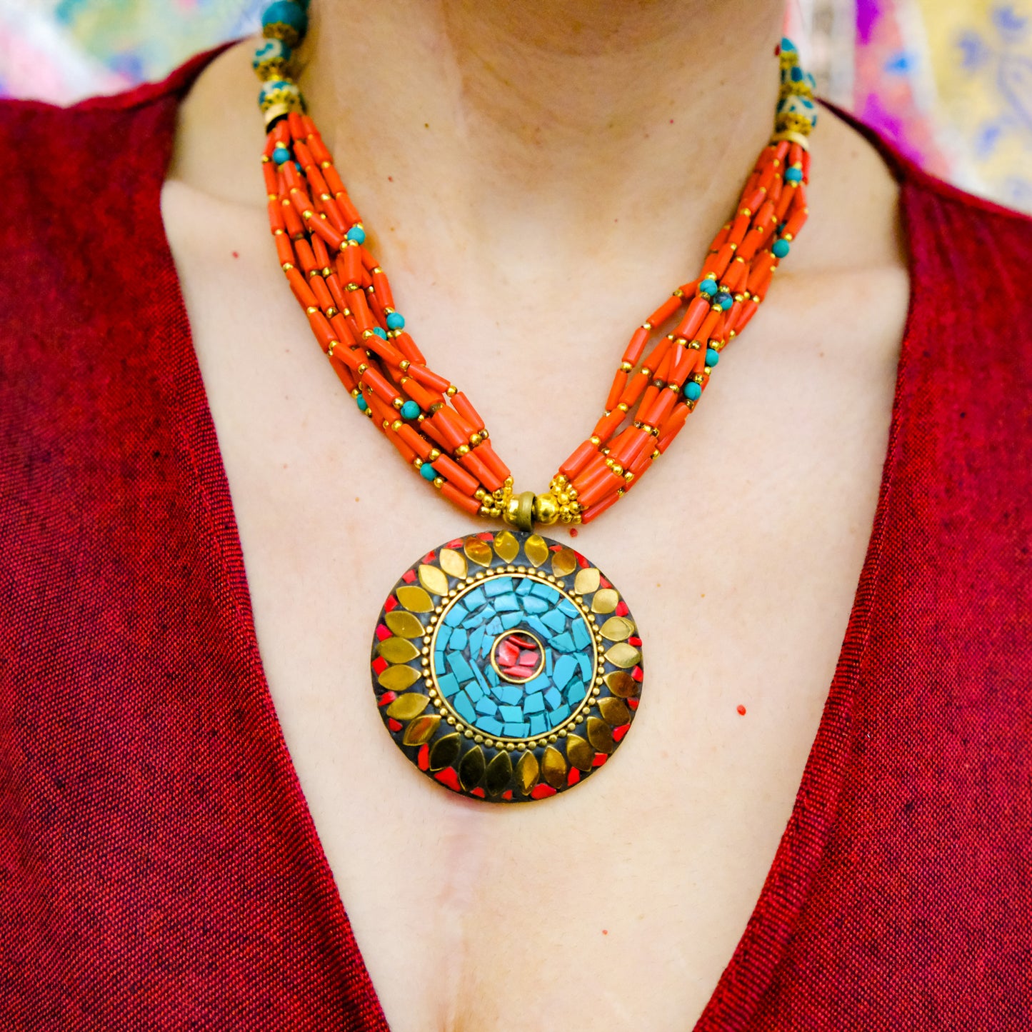 Ethnic Tribal Handmade Necklace