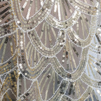 Sequin Embroidered Cape