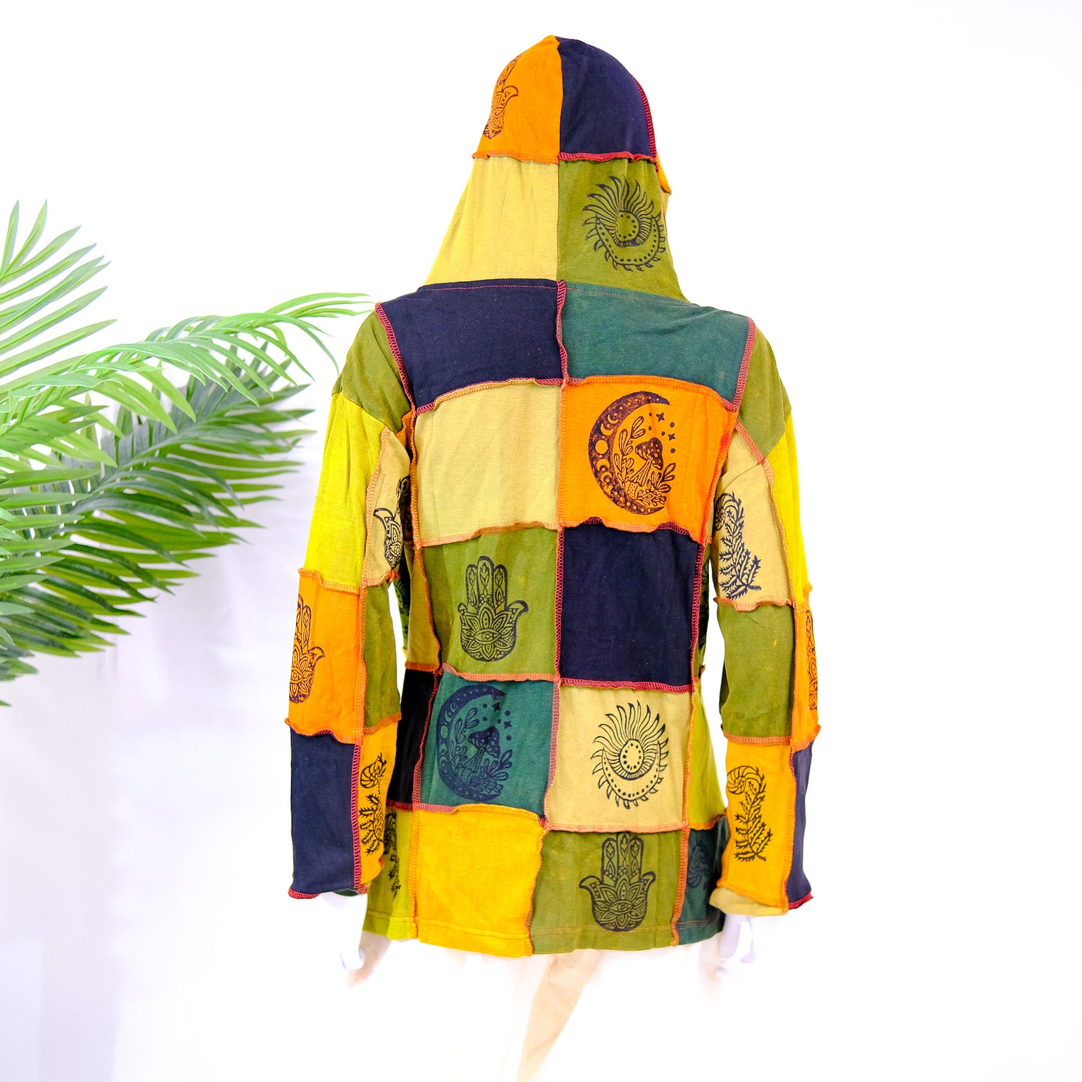 Patch Cotton Unisex Fall/Winter Jacket