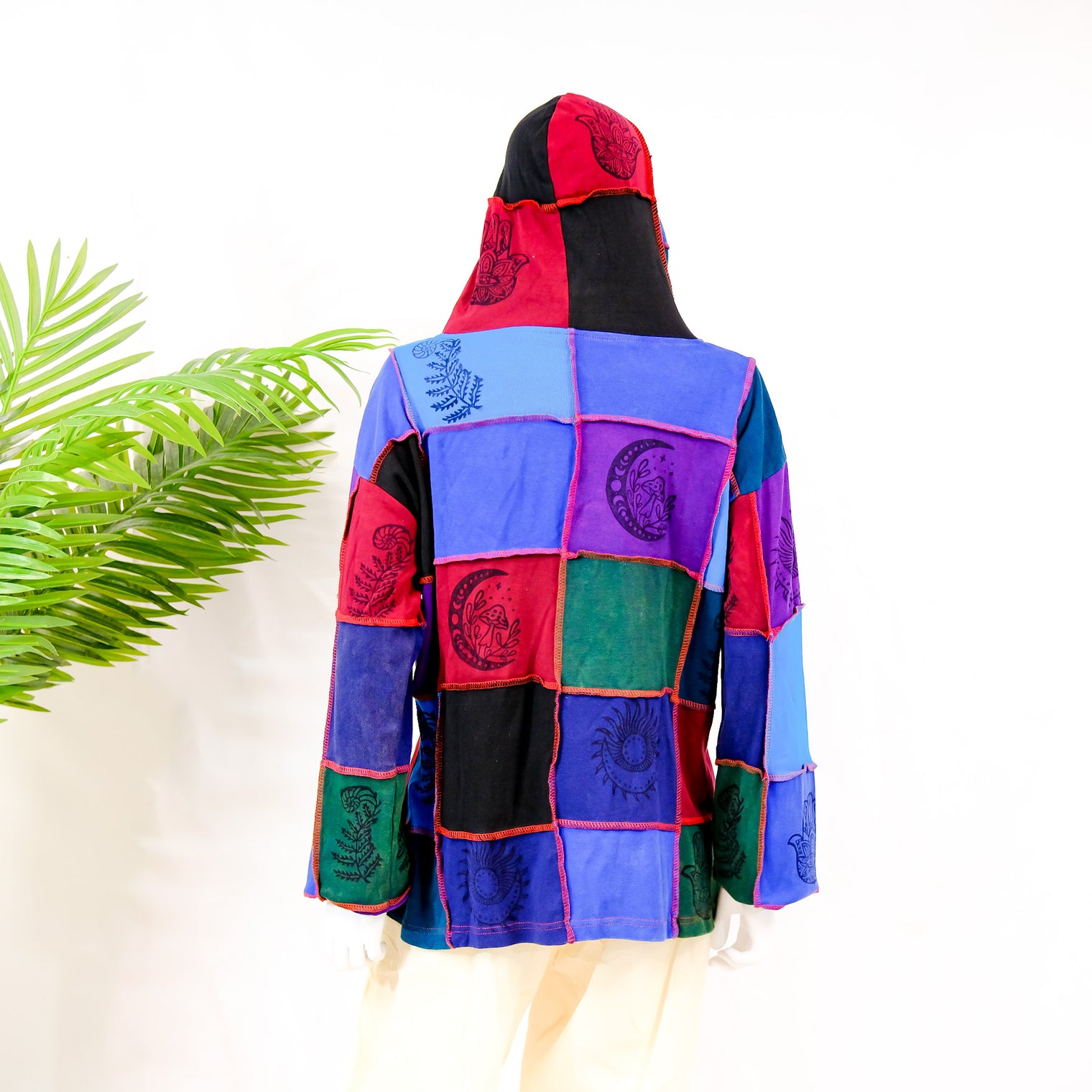 Patch Cotton Unisex Fall/Winter Jacket