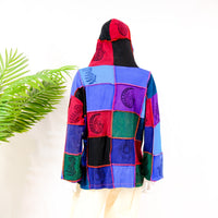 Patch Cotton Unisex Fall/Winter Jacket