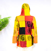 Patch Cotton Unisex Fall/Winter Jacket