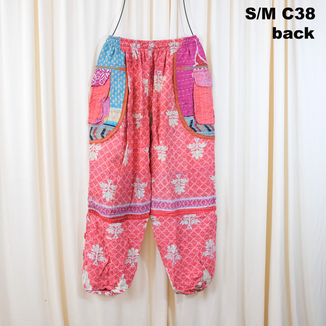 Kantha Cotton Baggy Pants