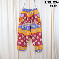 Kantha Cotton Baggy Boho Pants