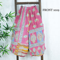 Kantha Wide Leg Boho  Plus Size Pants