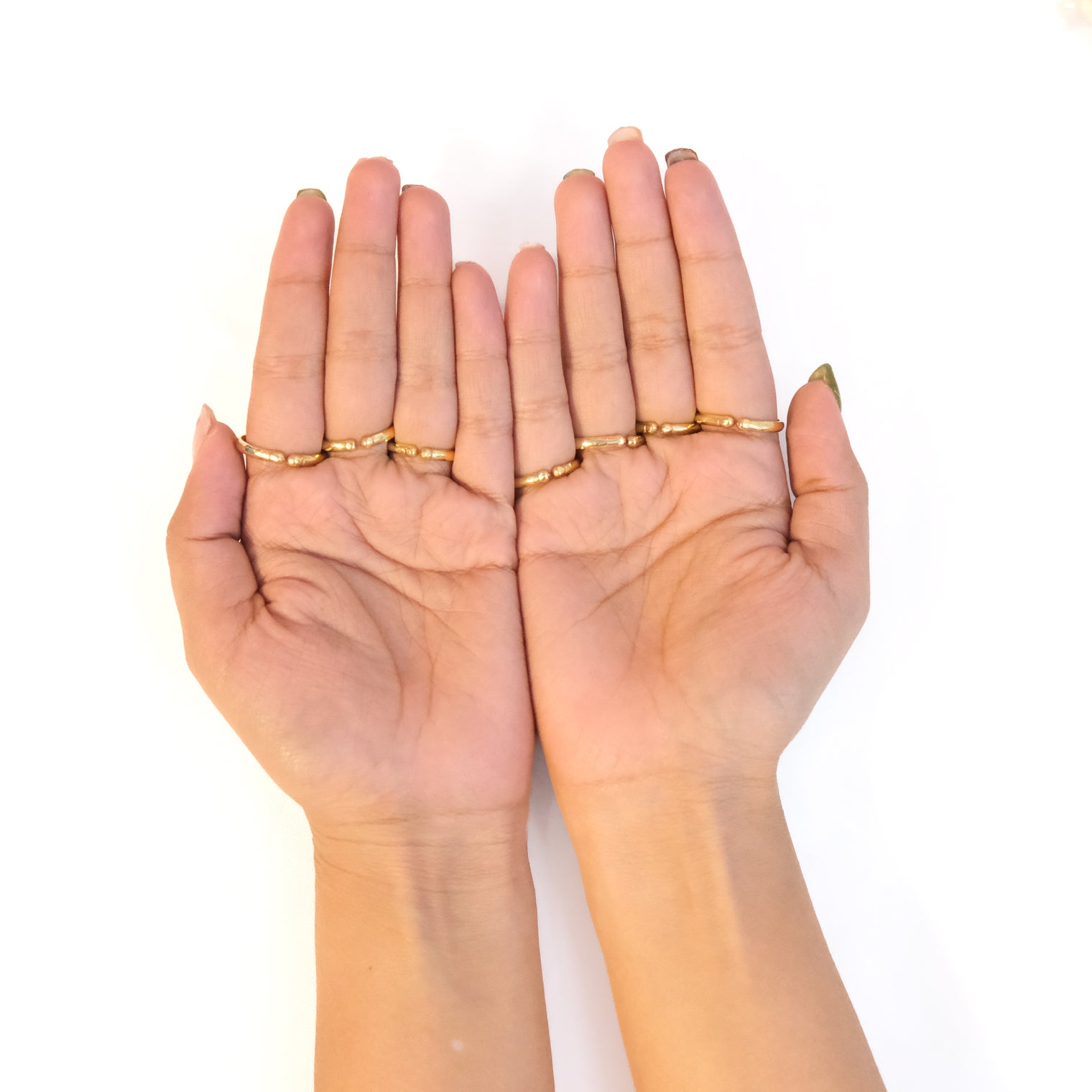Seven Chakra Ring Set