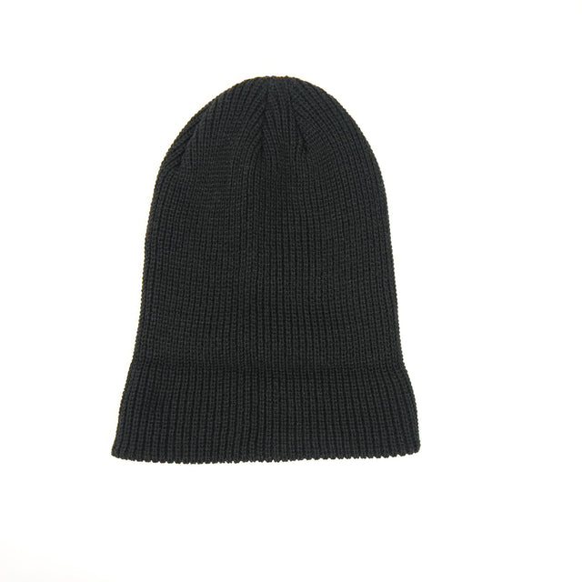 Unisex Warm Winter Solid Beanie