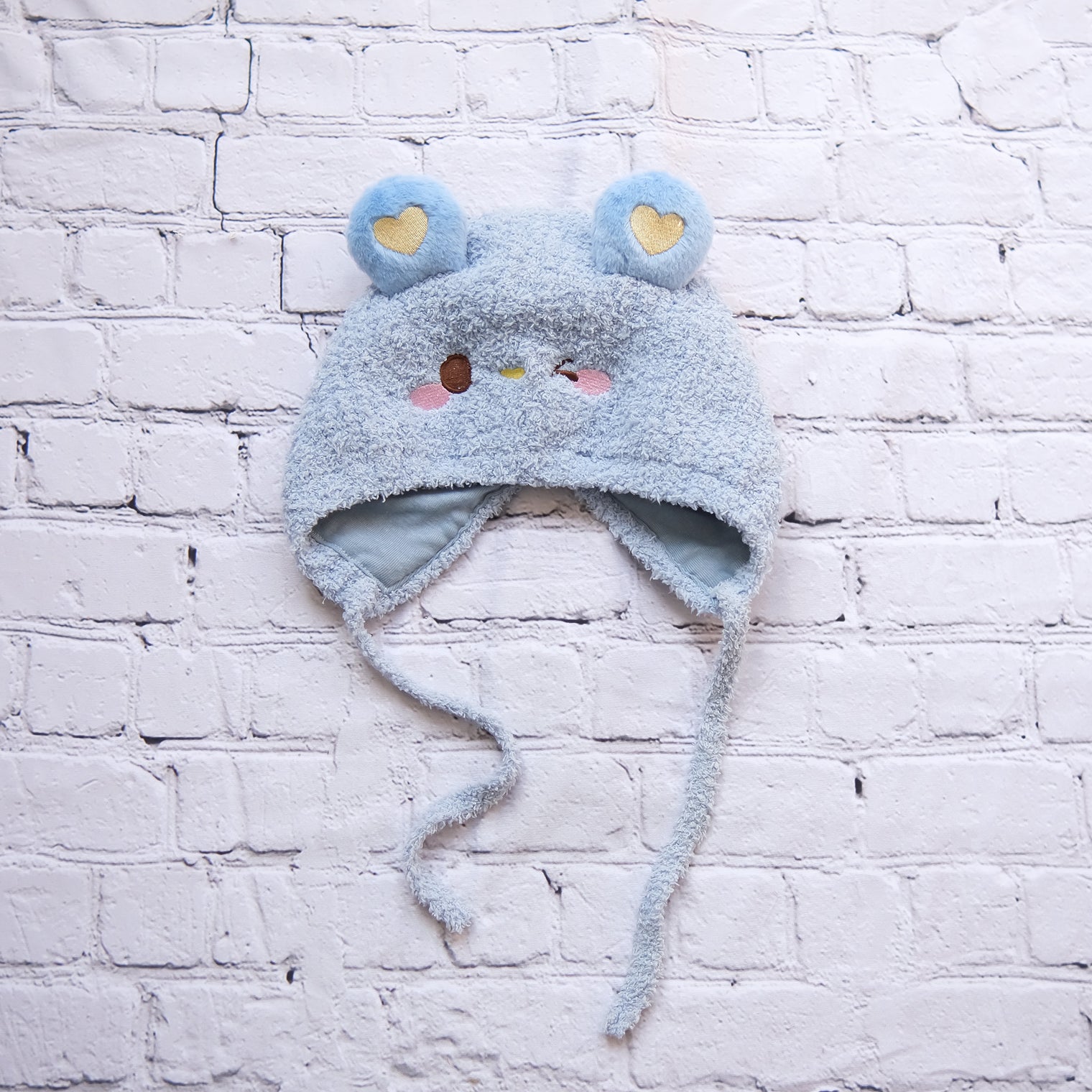 Kids Bunny Earflap Winter Hat