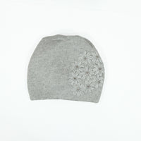 Adult Floral Embroidered Beanie
