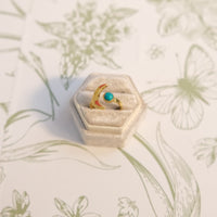Crescent Moon Statement Ring