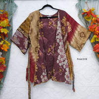 Kantha Short Kimono