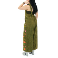 Stonewashed Cotton Celestial Jumpsuit