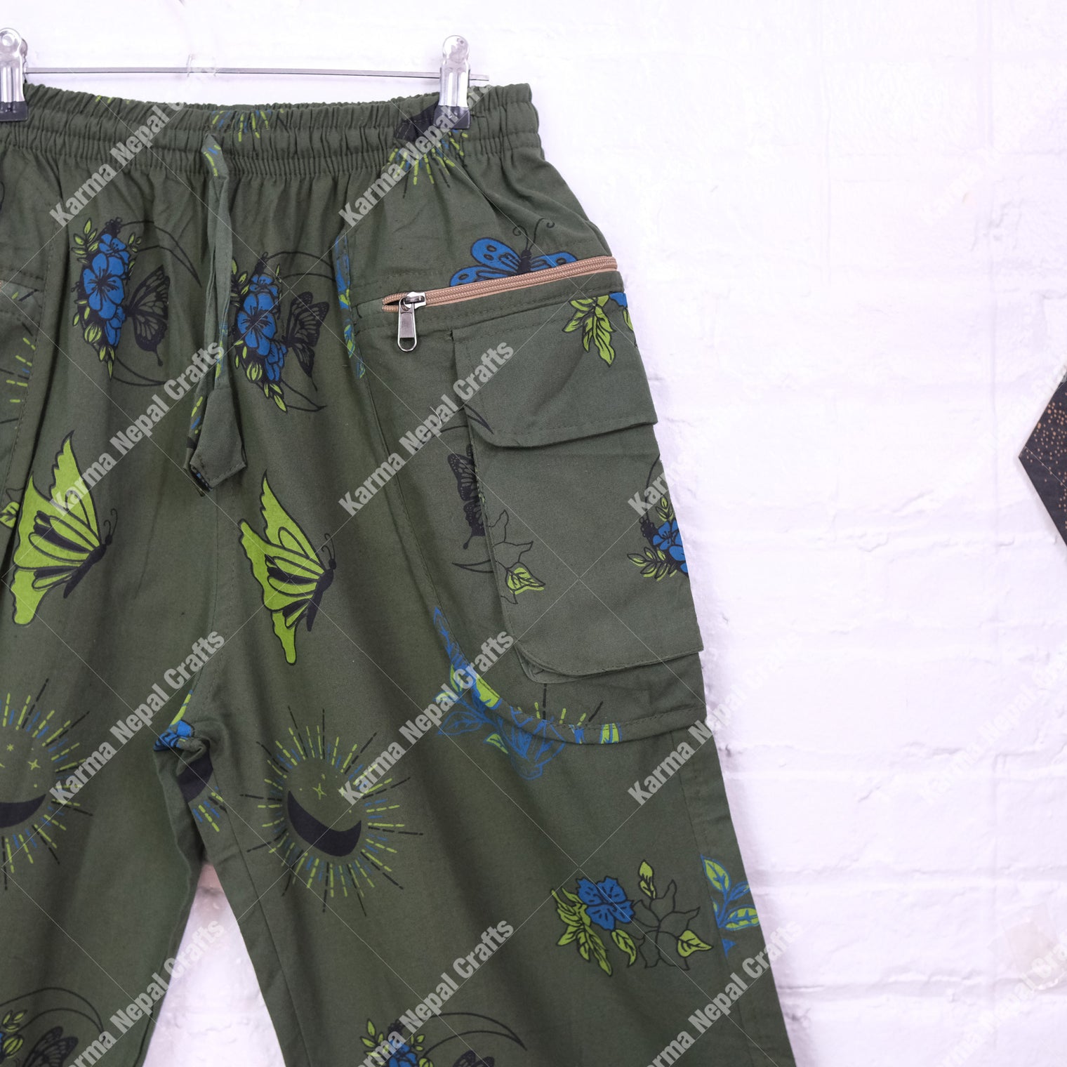 Whimsy Goth Inspired Baggy Cotton Pants