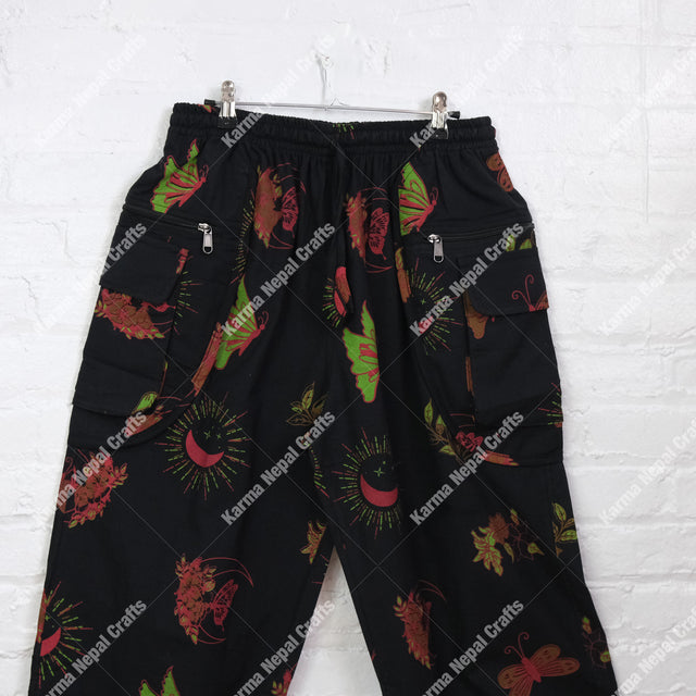 Whimsy Goth Inspired Baggy Cotton Pants