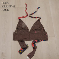 Reversible Sari Boho  Bralette