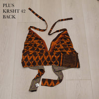 Reversible Sari Boho  Bralette