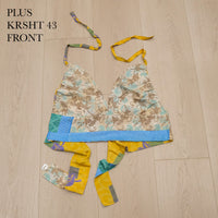 Reversible Sari Boho  Bralette