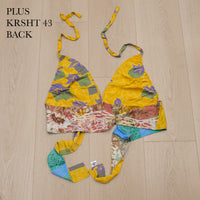 Reversible Sari Boho  Bralette