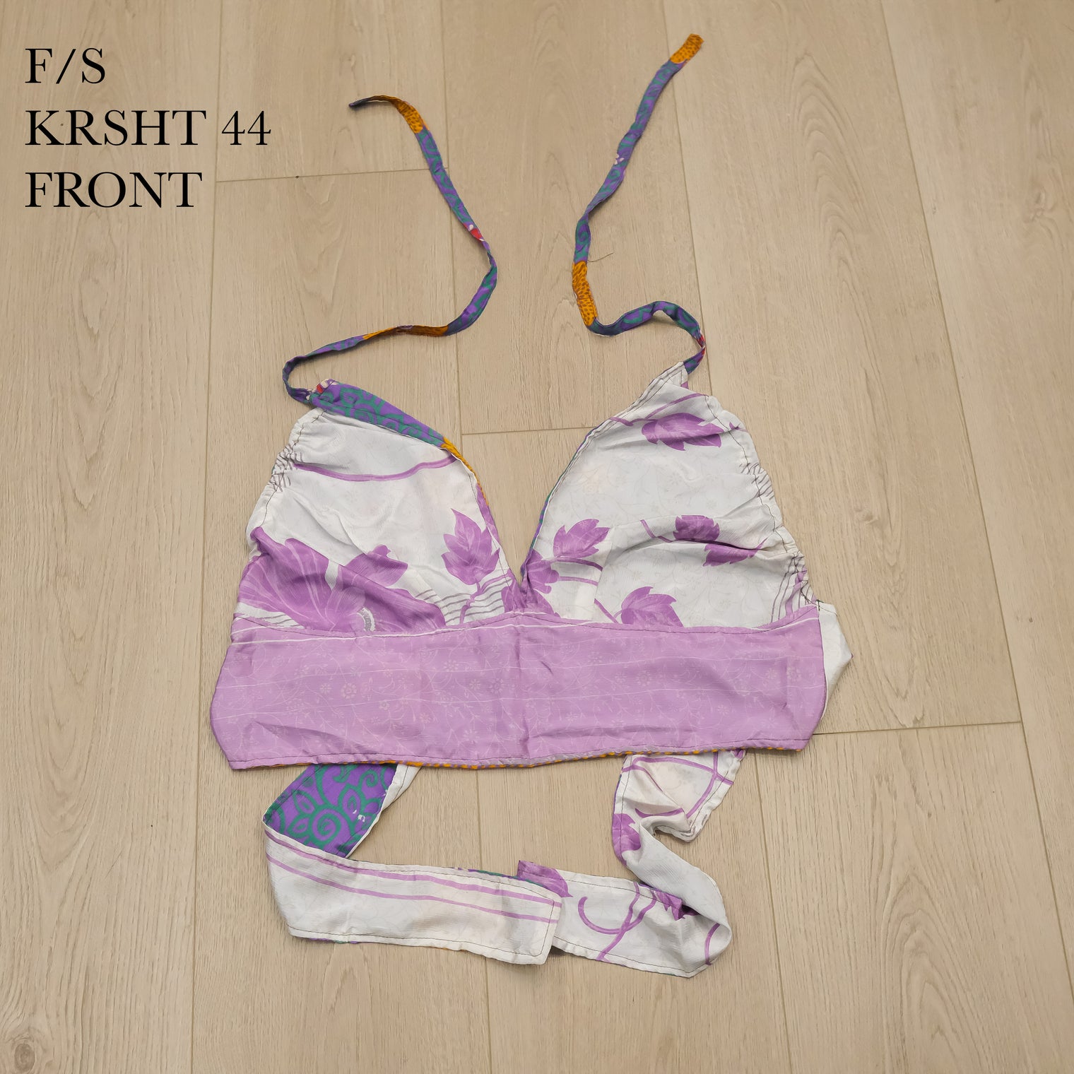 Reversible Sari Boho  Bralette