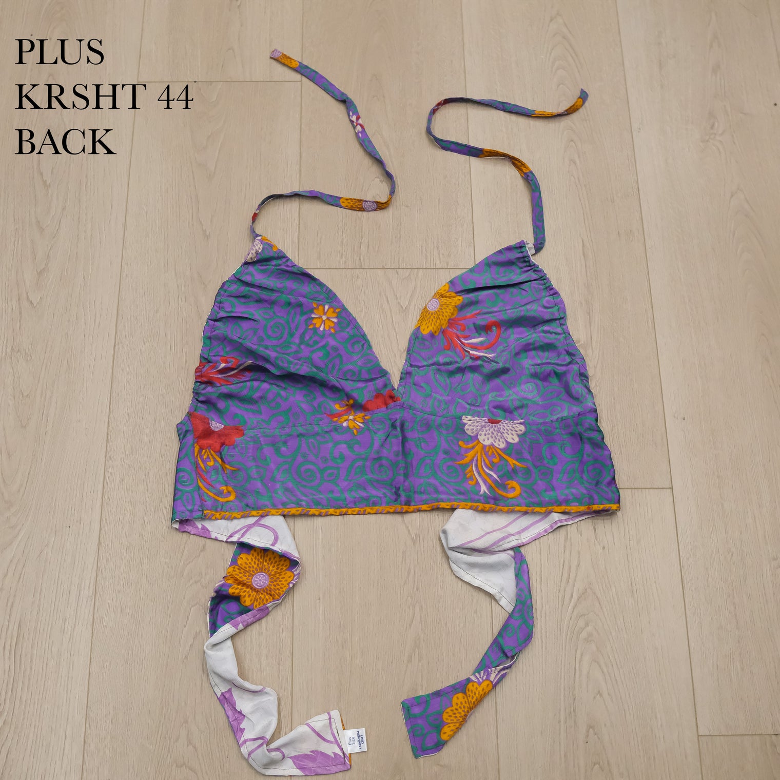 Reversible Sari Boho  Bralette