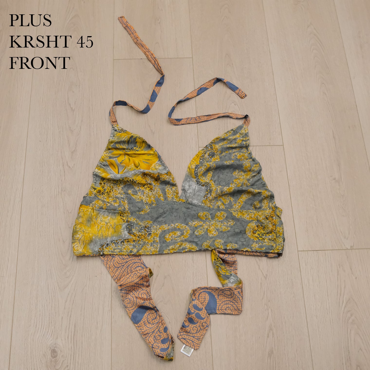 Reversible Sari Boho  Bralette