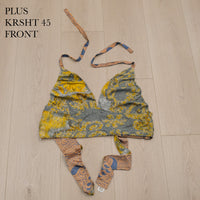 Reversible Sari Boho  Bralette