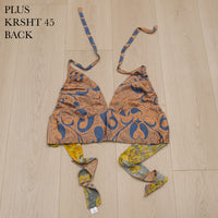 Reversible Sari Boho  Bralette