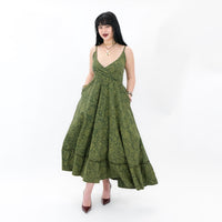 Cottage Bloom Paisley Maxi Dress