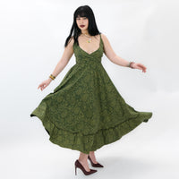 Cottage Bloom Paisley Maxi Dress