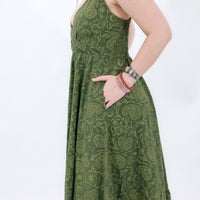 Cottage Bloom Paisley Maxi Dress