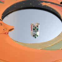 Adjustable Natural Crystal Flower Ring