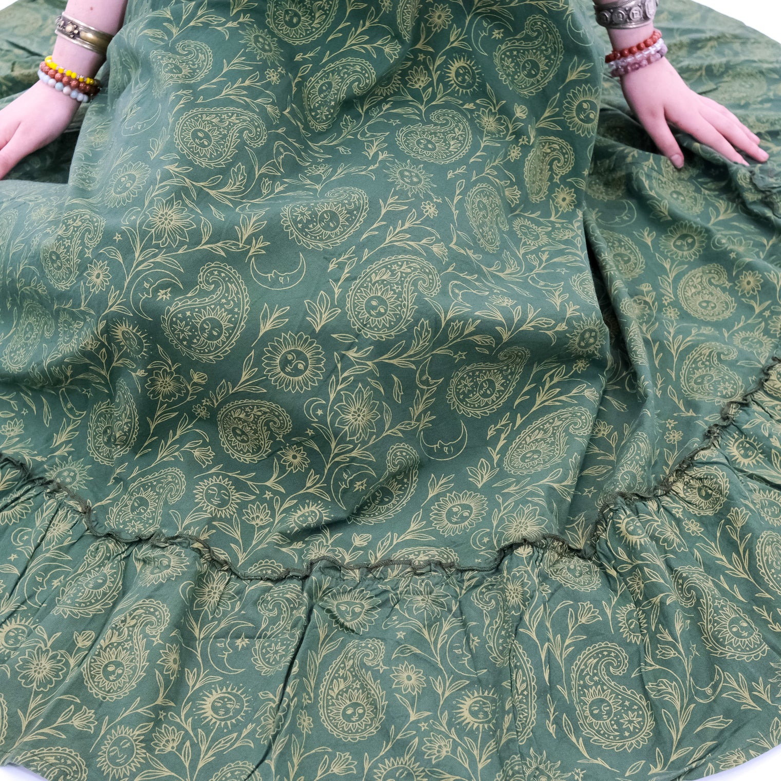 Cottage Bloom Paisley Maxi Dress