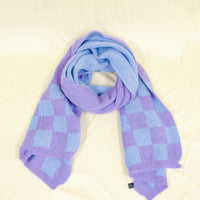 Plaid Long Cashmere Feel  Oversized Scarfs(Pack of 12)