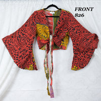 Vintage Kantha Wrap Top