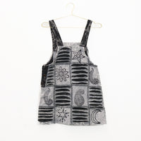 Patchwork Ribbed Cotton Mini Dress
